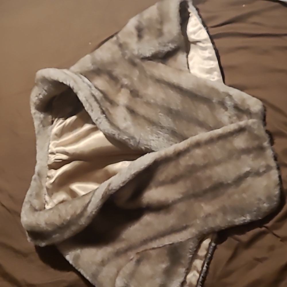 Tan Faux wrap